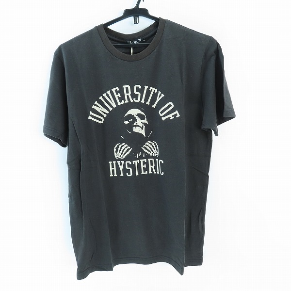 実際に弊社で買取させて頂いたHYSTERIC GLAMOUR/ヒステリックグラマー UNIVERSITY OF HYS プリント Tシャツ 02173CT14 M
