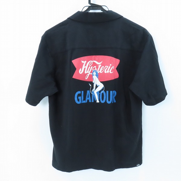 実際に弊社で買取させて頂いたHYSTERIC GLAMOUR/ヒステリックグラマー ワッペンシャツ/半袖シャツ 02232CH01/Mの画像 1枚目