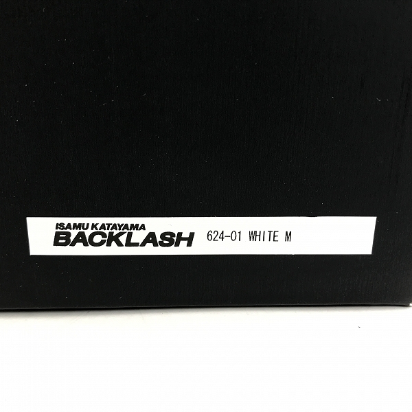 実際に弊社で買取させて頂いたISAMUKATAYAMA BACKLASH/バックラッシュ TRINITY ステアーヌバック レザー スニーカー 618-04  26.0の画像 9枚目