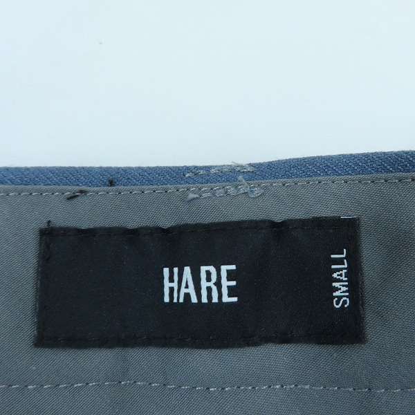 実際に弊社で買取させて頂いたHARE/ハレ スラックスパンツ HA010055TO/Sの画像 2枚目