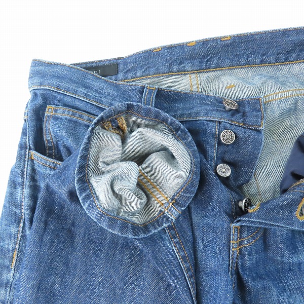 実際に弊社で買取させて頂いたGUCCI/グッチ インディゴデニムパンツ 44の画像 2枚目