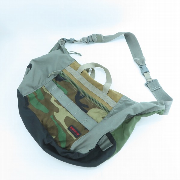 実際に弊社で買取させて頂いたBRIEFING/ブリーフィング フライトライト スライダー ショルダーバッグの画像 8枚目