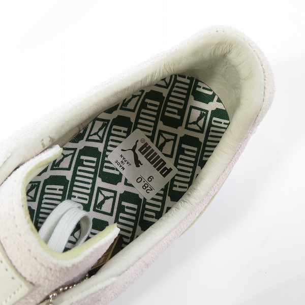 実際に弊社で買取させて頂いたPUMA/プーマ ジャパン スエード 桜 MADE IN JAPAN/日本製 363066-01/28の画像 4枚目