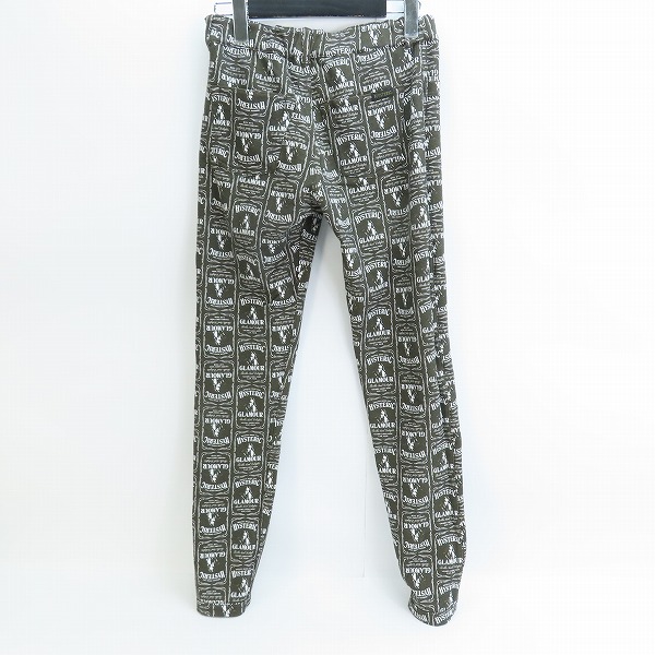 実際に弊社で買取させて頂いたHYSTERIC GLAMOUR/ヒステリックグラマー 21AW WHISKY柄 リバーシブル スウェット パンツ 01211CP02/Fの画像 3枚目