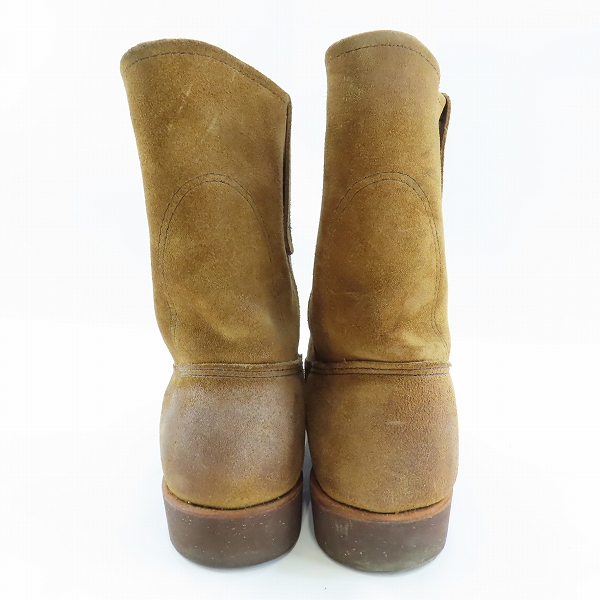実際に弊社で買取させて頂いたRED WING/レッドウィング スウェードレザー ペコスブーツ 8188/8.5Eの画像 1枚目