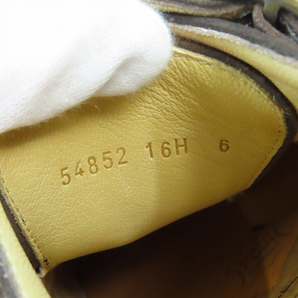 実際に弊社で買取させて頂いたParaboot/パラブーツ WILLIAM MARCHE II ウィリアム スウェード ダブル モンクストラップ シューズ 981448 6の画像 5枚目