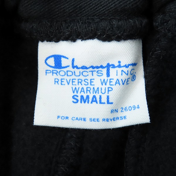 実際に弊社で買取させて頂いた【未使用】Champion/チャンピオン REVERSE WEAVE/リバースウィーブ パンツ C8-L214/Sの画像 4枚目