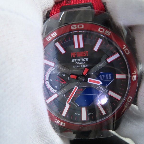 実際に弊社で買取させて頂いた【未使用】CASIO/カシオ EDIFICE/エディフィス 頭文字D×MFゴースト コラボモデル ECB-2000MFG-1AJRの画像 5枚目