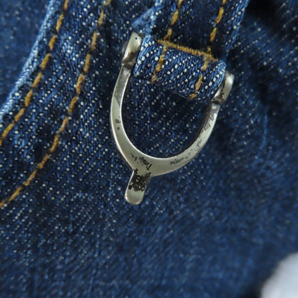 実際に弊社で買取させて頂いたGUCCI/グッチ インディゴデニムパンツ 44の画像 7枚目