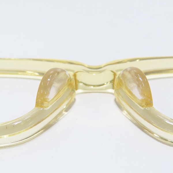 実際に弊社で買取させて頂いた泰八郎謹製/タイハチロウキンセイ 手造 Premier VI クリア×デミ柄 メガネフレーム/アイウェアの画像 3枚目