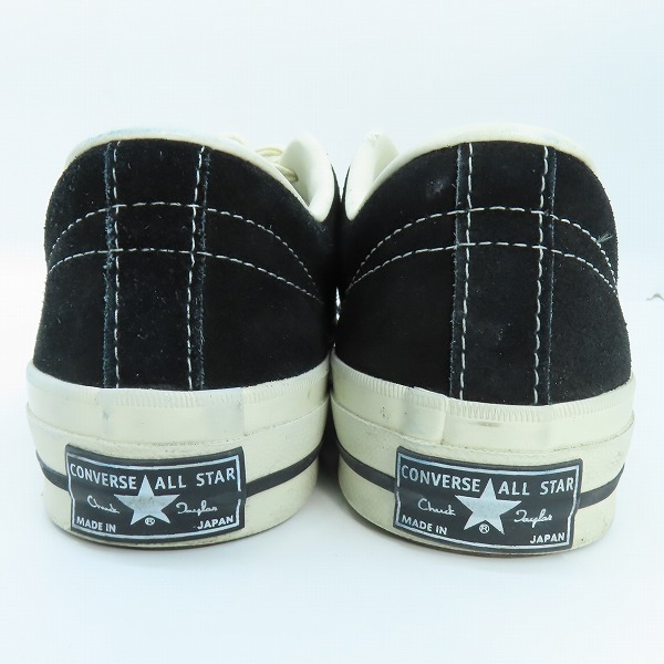 実際に弊社で買取させて頂いたSOMA×Converse/ソーマ×コンバース One Star J VTG Suede TimeLine "Black/Grey" ワンスター スエード 35200610/28の画像 1枚目