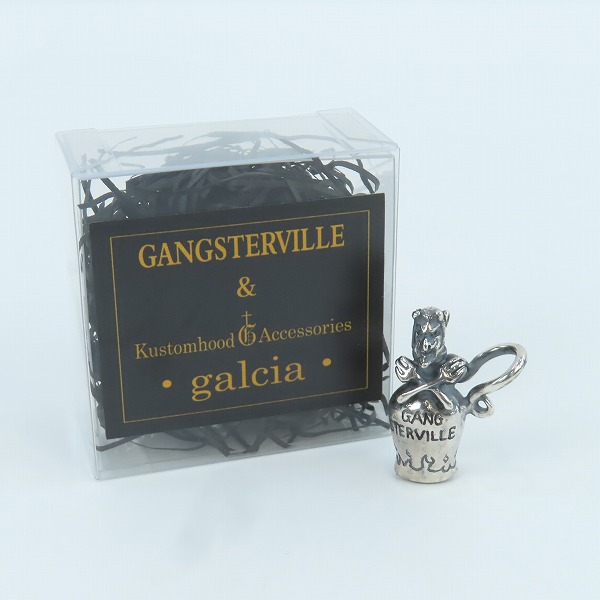 実際に弊社で買取させて頂いた(1)GANGSTERVILLE×Galcia/ギャングスタービル×ガルシア POISON BOTTLE シルバー ペンダントトップの画像 6枚目