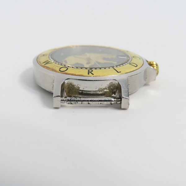 実際に弊社で買取させて頂いた【ケースのみ/動作未確認】HUNTING WORLD/ハンティングワールド 18Kベゼル HWL11 腕時計/ウォッチ の画像 5枚目