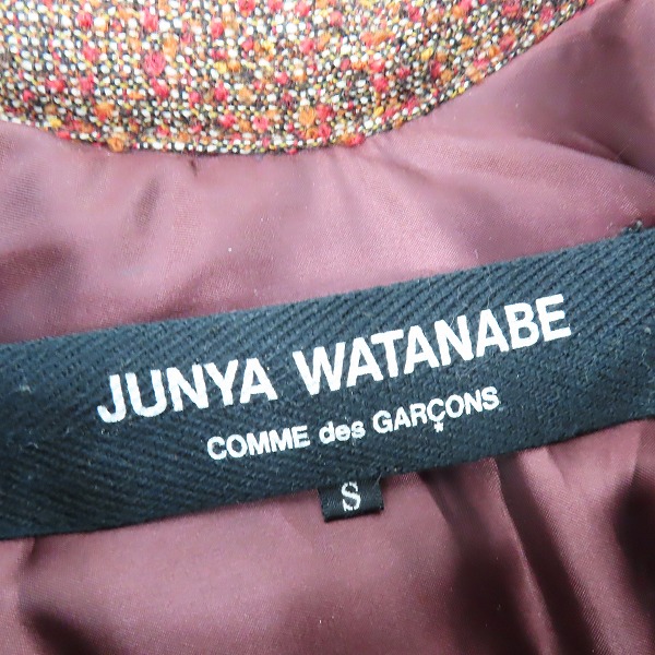 実際に弊社で買取させて頂いたJUNYA WATANABE COMME des GARCONS/ジュンヤ ワタナベ コムデギャルソン ジャケット AD2004 JN-J019/Sの画像 2枚目