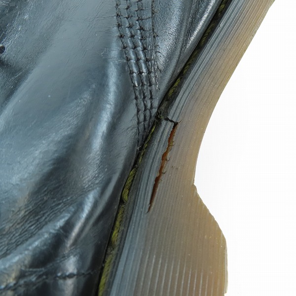 実際に弊社で買取させて頂いたDr.Martens/ドクターマーチン 1460 8ホール ブーツ MADE IN ENGLAND イングランド製 ブラックの画像 7枚目