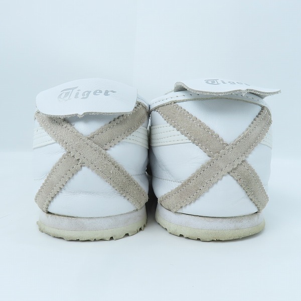 実際に弊社で買取させて頂いたOnitsuka Tiger/オニツカタイガー MEXICO 66/メキシコ レザースニーカー TH4J2L/29.0の画像 1枚目