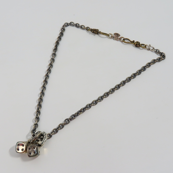 実際に弊社で買取させて頂いた（3）GANGSTERVILLE/ギャングスタービル × galcia/ガルシア DICE TOP/CHIAN SET/ダイス ネックレスの画像 7枚目