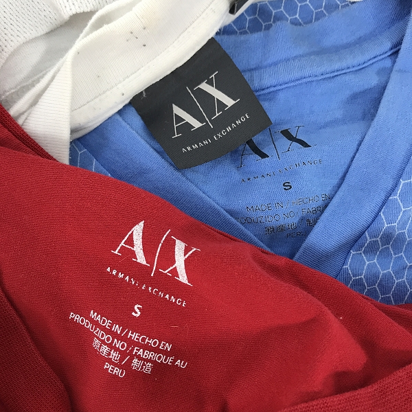 実際に弊社で買取させて頂いた【おまとめ】ARMANI EXCHANGE/アルマーニエクスチェンジ Tシャツ/カットソーの画像 2枚目