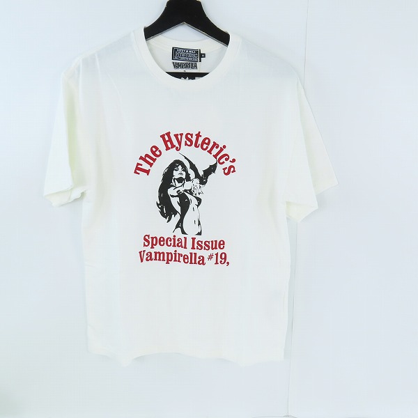 実際に弊社で買取させて頂いた【未使用】HYSTERIC GLAMOUR/ヒステリックグラマー VAMPIRELLA SPECIAL ISSUE プリント Tシャツ 02232CT09/M