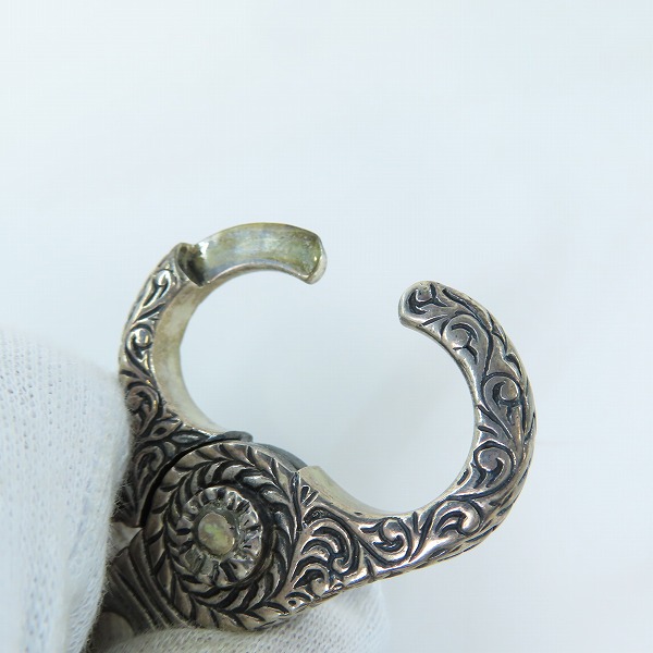 実際に弊社で買取させて頂いたROYAL ORDER/ロイヤルオーダー SV925 フレアモチーフ ウォレットチェーンの画像 3枚目