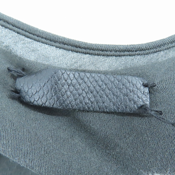 実際に弊社で買取させて頂いたif six wasnine/イフシックスワズナイン  変形 ドレープ アシンメトリー カットソー BETTA/STD 318MSC/1の画像 2枚目