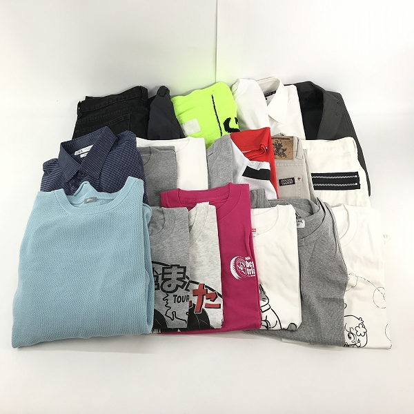 実際に弊社で買取させて頂いた【おまとめ】ラルフローレン/バーバリーブラックレーベル/ニューエラ 等 シャツ/ジャケット/Tシャツ 他