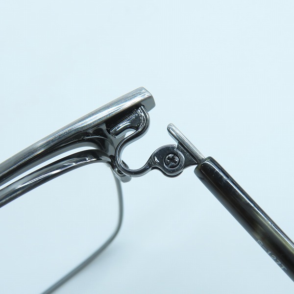 実際に弊社で買取させて頂いた999.9/フォーナインズ メガネフレーム アイウェア/S-127Tの画像 4枚目