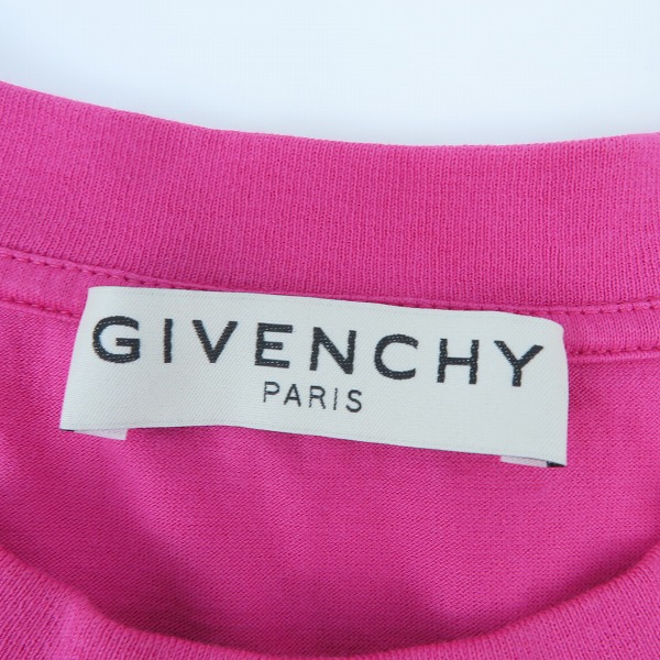 実際に弊社で買取させて頂いた【JPタグ】GIVENCHY/ジバンシィ ADDRESS PATCH Tシャツ BM70YL3002/XSの画像 2枚目