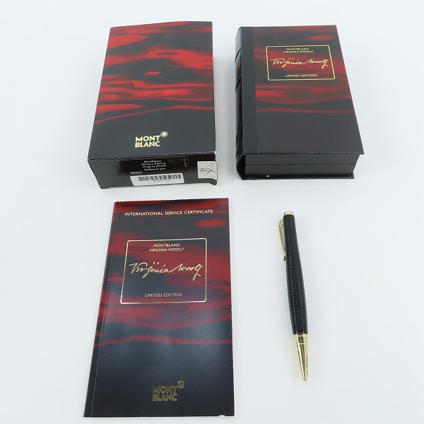 実際に弊社で買取させて頂いたMONTBLANC/モンブラン 作家シリーズ Virginia Woolf/ヴァージニアウルフ ボールペンの画像 7枚目