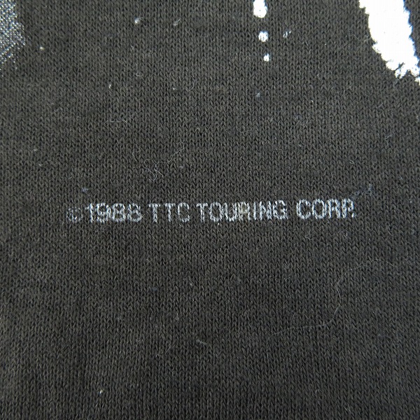 実際に弊社で買取させて頂いたSpring Ford/スプリングフォード 80's マイケルジャクソン ジャパンツアー Tシャツ ヴィンテージ/ビンテージ/Mの画像 4枚目