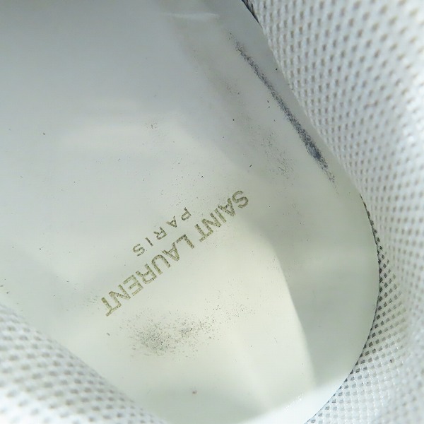 実際に弊社で買取させて頂いたSAINT LAURENT PARIS/サンローランパリ JUMP ジャンプ スニーカー 501612/43の画像 5枚目