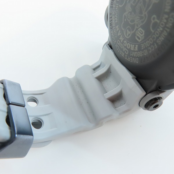 実際に弊社で買取させて頂いたG-SHOCK/Gショック FROGMAN/フロッグマン MASTER OF G - SEA ROYAL NAVY コラボ GWF-A1000RN-8AJRの画像 6枚目