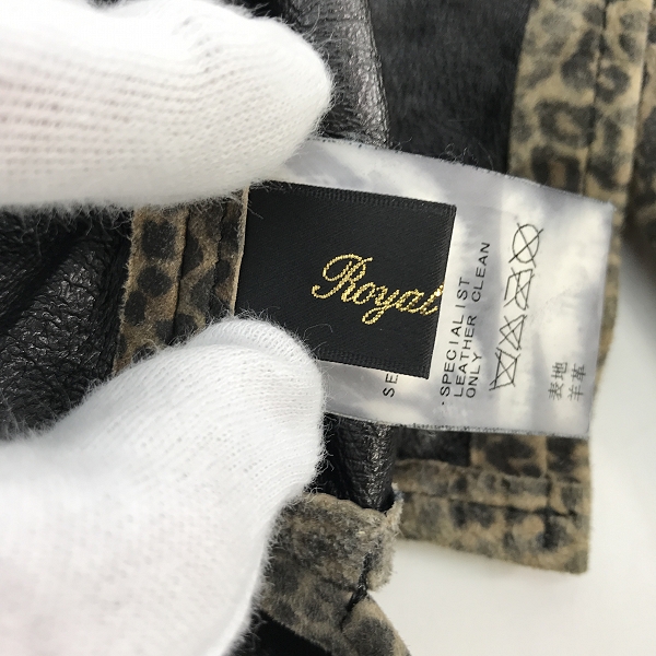 実際に弊社で買取させて頂いたISAMU KATAYAMA BACK LASH/バックラッシュ レオパード柄  長袖シャツ 907-02 /1の画像 3枚目