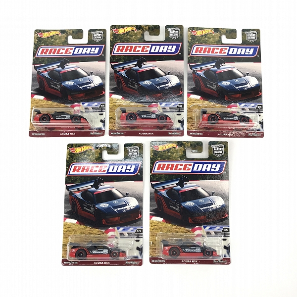 実際に弊社で買取させて頂いた【おまとめ/未開封】Hot Wheels /ホットウィール RACE DAY ACURA NSX