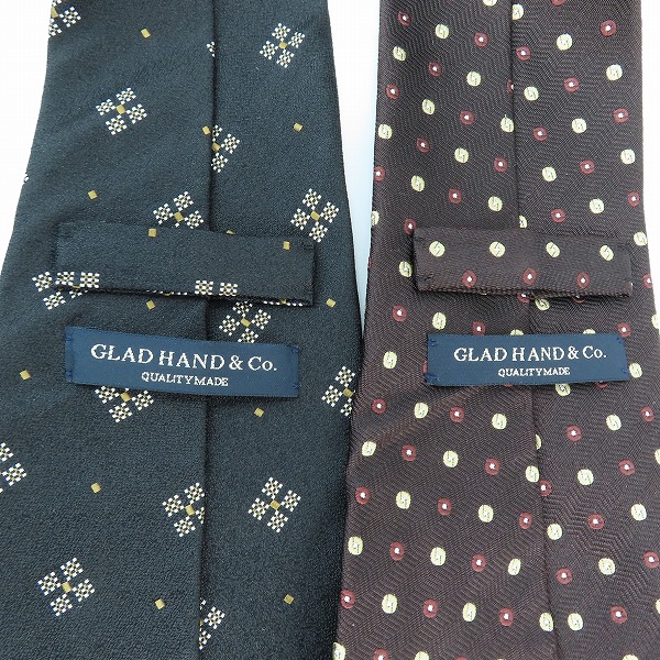 実際に弊社で買取させて頂いたGLADHAND/グラッドハンド OLD CROW/オールドクロウ ネクタイ 4点セットの画像 6枚目
