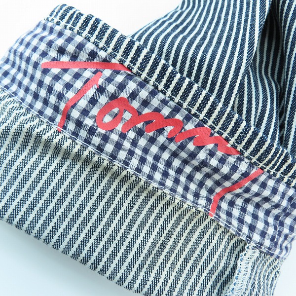 実際に弊社で買取させて頂いたDickies×Tommy/ディッキーズ×トミー ストライプ パンツ/Mの画像 7枚目