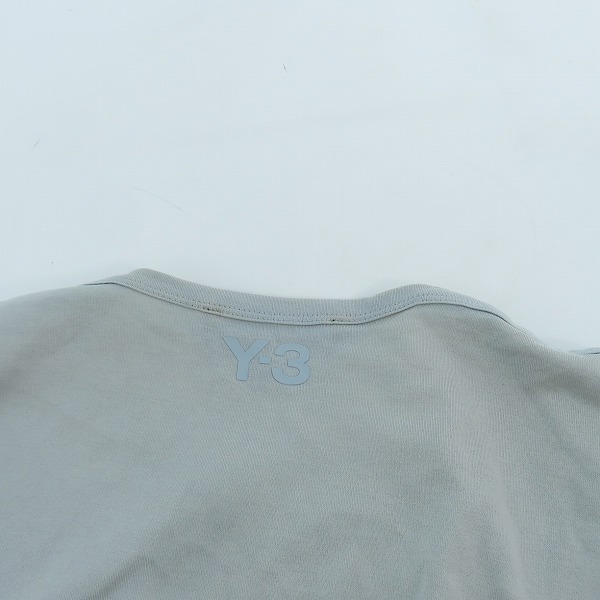 実際に弊社で買取させて頂いたY-3/ワイスリー ヨウジヤマモト×アディダス M 3 PARACHUTE SS TEE/サイドテープTシャツ DY7152/Sの画像 8枚目