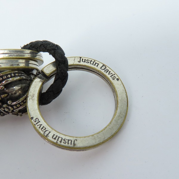 実際に弊社で買取させて頂いたJustin Davis/ジャスティンデイビス BBB011 スカル キーホルダーの画像 3枚目