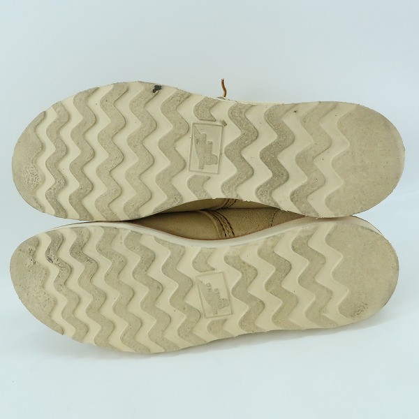 実際に弊社で買取させて頂いたRED WING/レッドウイング クラシックプレーントゥ ブーツ 8167/8Eの画像 2枚目