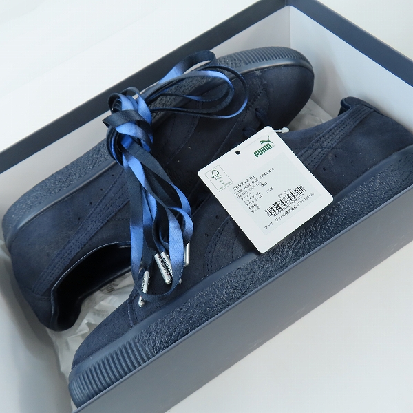 実際に弊社で買取させて頂いた【未使用】PUMA×BLUE BLUE JAPAN/プーマ×ブルーブルージャパン CLYDE MIJ 395212-01/27の画像 7枚目