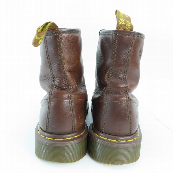 実際に弊社で買取させて頂いたDr.Martens/ドクターマーチン 1460 8ホール ブーツ MADE IN ENGLAND イングランド製 ブラウンの画像 1枚目