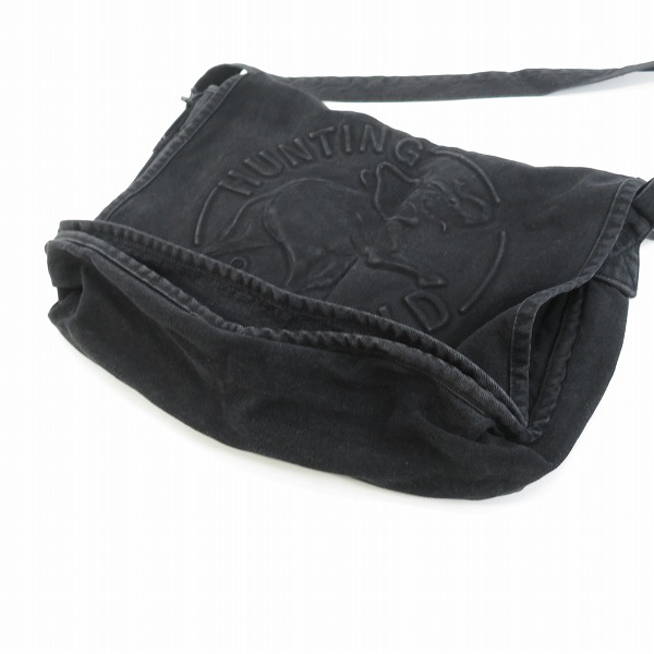 実際に弊社で買取させて頂いたHunting World/ハンティングワールド デニム メッセンジャーバッグ ショルダーバッグの画像 3枚目