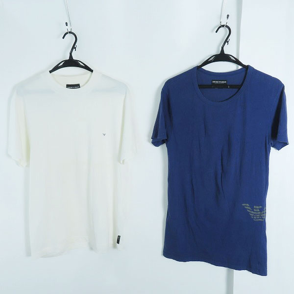 実際に弊社で買取させて頂いたEMPORIO ARMANI/エンポリオアルマーニ 半袖Tシャツ 2点セット