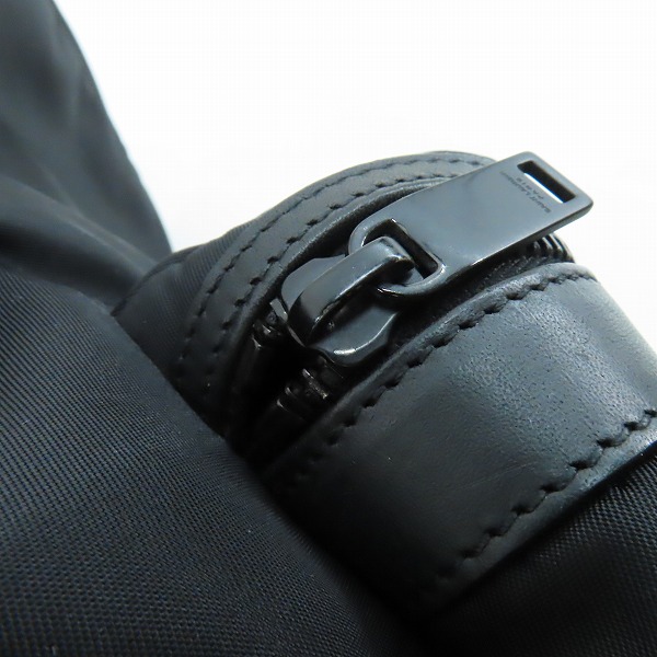 実際に弊社で買取させて頂いたSAINT LAURENT PARIS/サンローランパリ CITY/シティ レザー切替 キャンバス バックパック/リュックサック 534967 0921の画像 8枚目