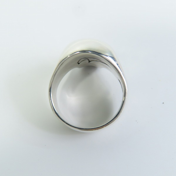 実際に弊社で買取させて頂いたCRAZY PIG/クレイジーピッグ EVIL SKULL RING/エビルスカル リング 13号の画像 4枚目