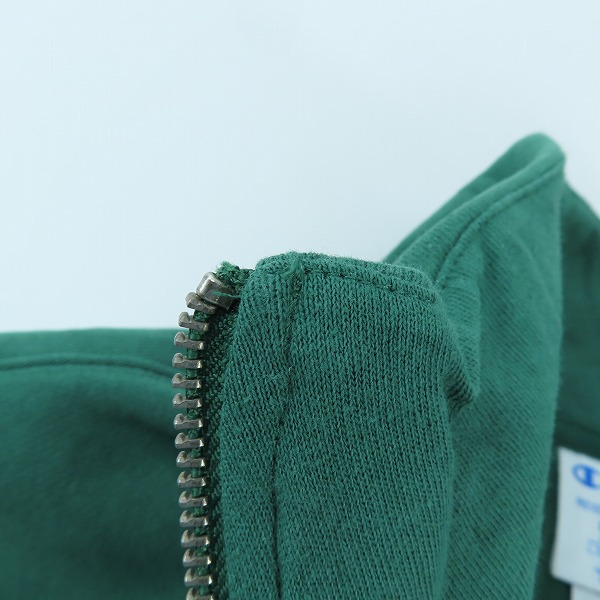 実際に弊社で買取させて頂いたChampion/チャンピオン 裏起毛 スウェット ハーフジップ Sの画像 6枚目