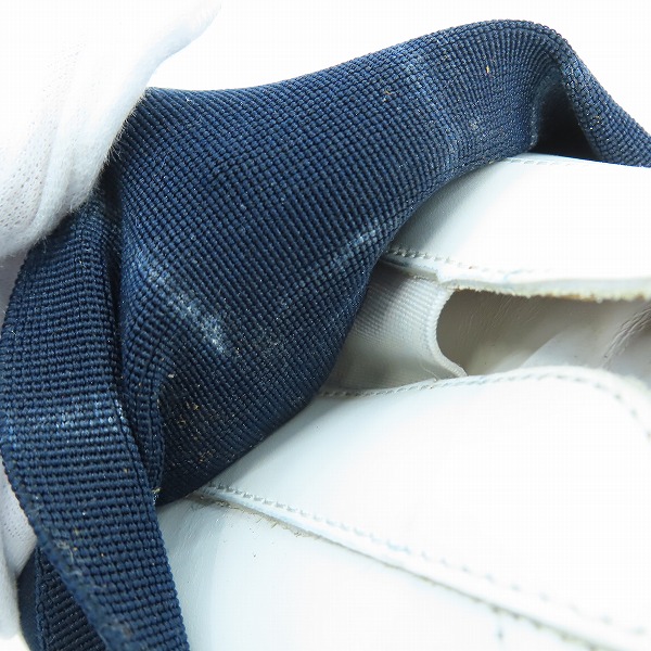 実際に弊社で買取させて頂いたGIVENCHY/ジバンシィ エラスティックストラップ レザースニーカー DN0187/43の画像 8枚目