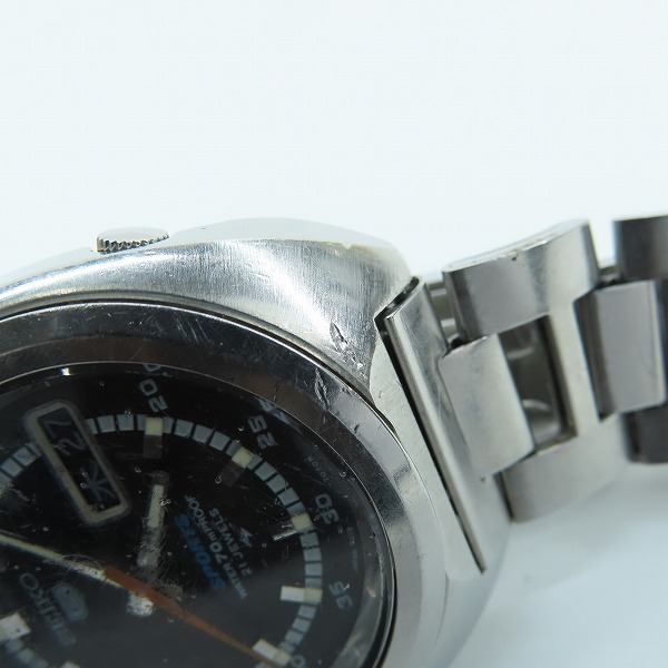 実際に弊社で買取させて頂いたSEIKO/セイコー 5スポーツ 自動巻き デイデイト 時計/ウォッチ 7019-7050の画像 6枚目