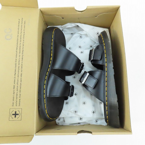 実際に弊社で買取させて頂いたDr.Martens/ドクターマーチン JOSEF/ジョセフ スライドサンダル 31570001/UK8の画像 8枚目