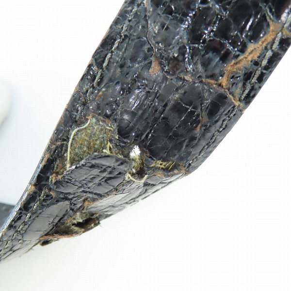 実際に弊社で買取させて頂いたGUCCI/グッチ GG コンビ ナローベルト ブラックの画像 5枚目